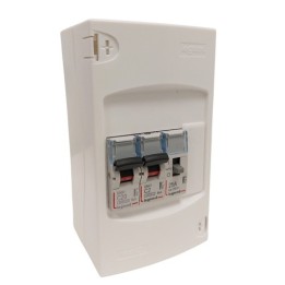 Legrand - Coffret chauffe-eau électrique équipé et précâblé - 1 rangée 4 modules - Réf : LEG001344-précablé