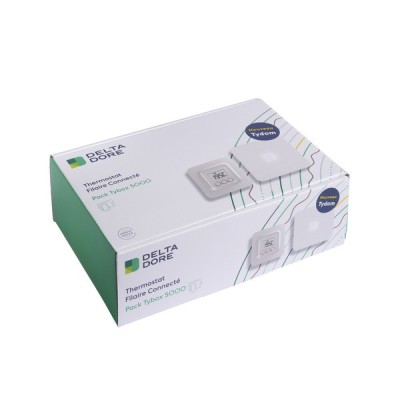 Delta Dore - Pack thermostat filaire connecté pour chauffage eau chaude - Réf : 6050660