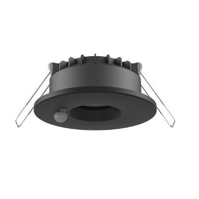 Miidex Lighting - Spot LED CCT BBC - 6W - 2700/3000/4000K Gradable noir + Détecteur - Garantie 5 ans - Réf : 100620