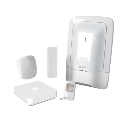 Delta Dore - Pack alarme connecté 2 zones sans fil - Réf : 6410200