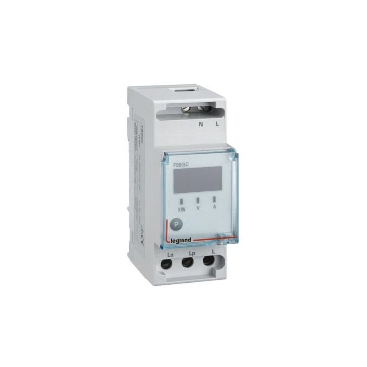 Legrand - Délesteur monophasé - 1 circuit délesté 16 A max - 2 modules - Réf : 412020