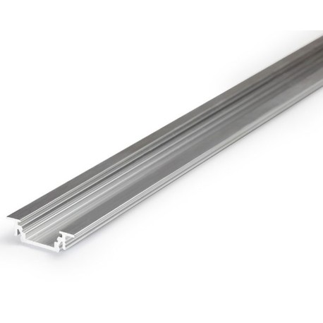 Miidex - Profilé Rainure Aluminium Brut - 1m pour bandeaux LED - Réf : 9820