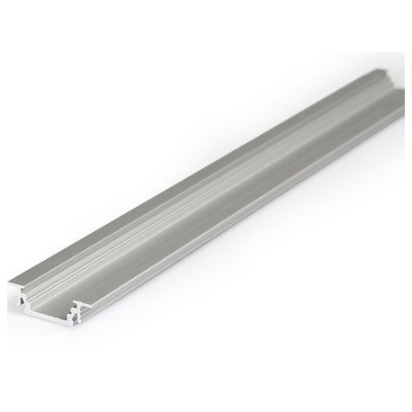Miidex - Profilé Rainure Aluminium Anodisé - 1m pour bandeaux LED - Réf : 9822