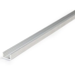 Miidex - Profilé Fin Aluminium Brut 1m pour bandeaux LED - Réf : 9804