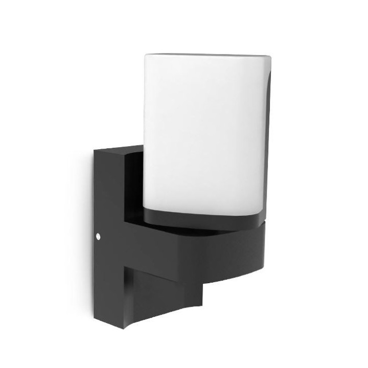 Miidex Lighting - Applique Murale Orientable LED Noir 7,5W 3000K - Réf : 100944