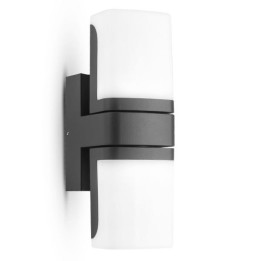 Miidex Lighting - Applique Murale Orientable LED Noir 12,5W 3000K - Réf : 100949