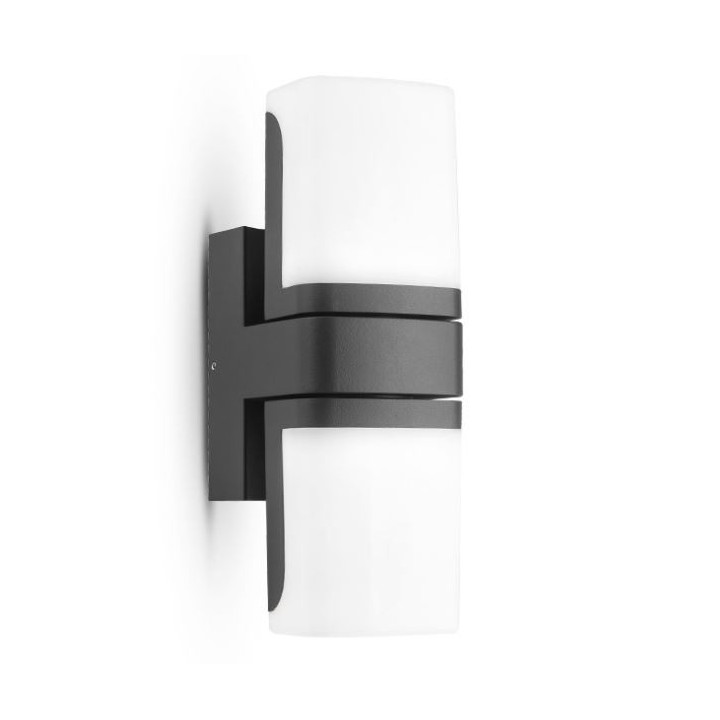 Miidex Lighting - Applique Murale Orientable LED Noir 12,5W 3000K - Réf : 100949