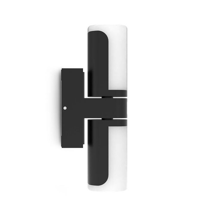 Miidex Lighting - Applique Murale Orientable LED Noir 12,5W 3000K - Réf : 100949