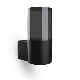 Miidex Lighting - Applique Murale Cylindrique Noir E27 x1 - Réf : 100938