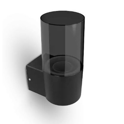 Miidex Lighting - Applique Murale Cylindrique Noir E27 x1 - Réf : 100938