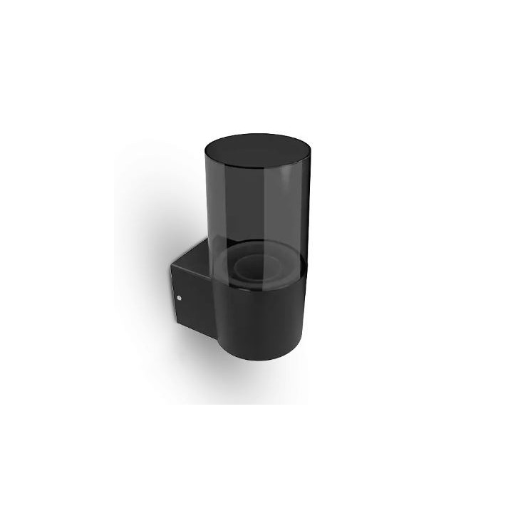 Miidex Lighting - Applique Murale Cylindrique Noir E27 x1 - Réf : 100938