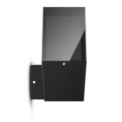 Miidex Lighting - Applique Murale Rectangulaire Noir E27 x1 - Réf : 100940