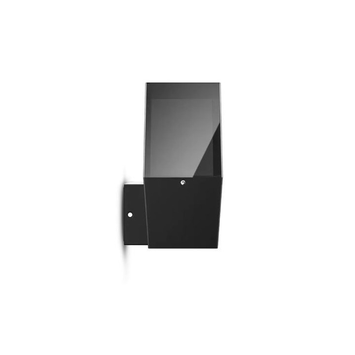 Miidex Lighting - Applique Murale Rectangulaire Noir E27 x1 - Réf : 100940