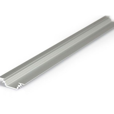 Miidex - Profilé Angle 45° Aluminium Anodisé 1m pour bandeaux LED - Réf : 9802
