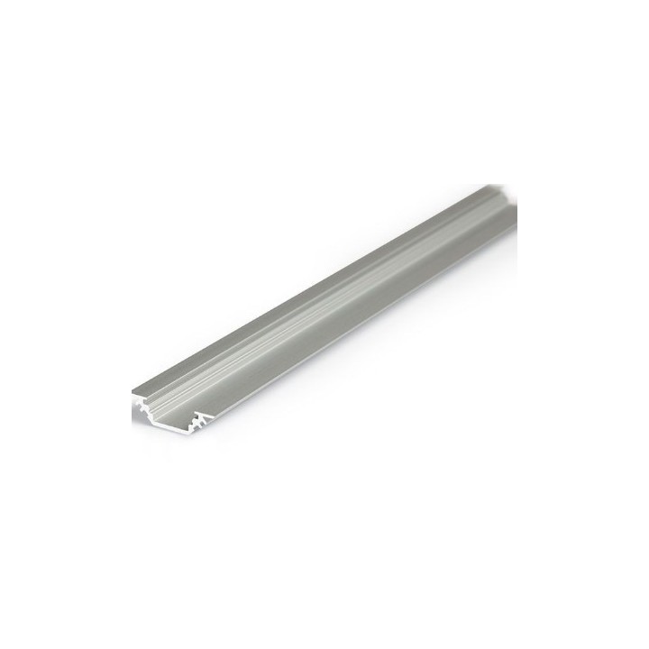 Miidex - Profilé Angle 45° Aluminium Anodisé 1m pour bandeaux LED - Réf : 9802