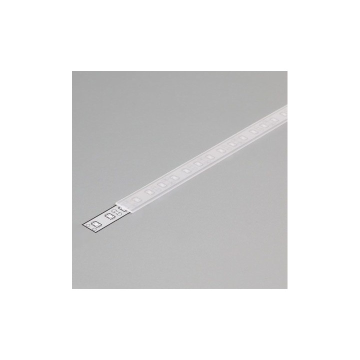 Miidex - Diffuseur Profilé 10.2mm Dépoli - 1m pour bandeaux LED - Réf : 9845