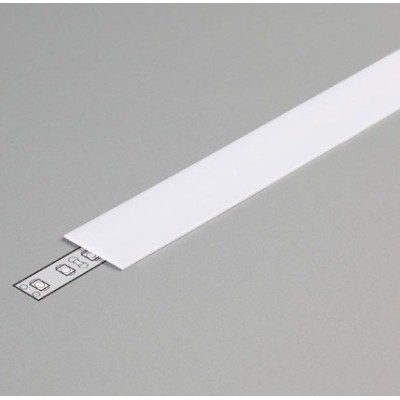 Miidex - Diffuseur Profilé 19.2mm Blanc - 1m pour bandeaux LED - Réf : 9893