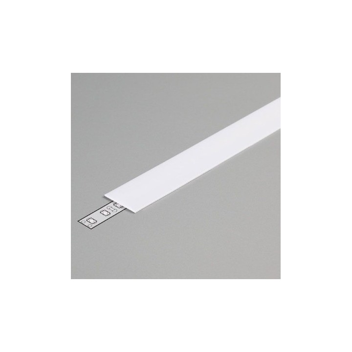 Miidex - Diffuseur Profilé 19.2mm Blanc - 1m pour bandeaux LED - Réf : 9893