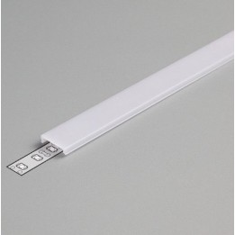 Miidex - Diffuseur Clip Profilé 15.4mm Blanc 1m pour bandeaux LED - Réf : 9857