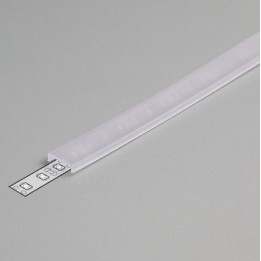 Miidex - Diffuseur Clip Profilé 15.4mm Transparent 1m pour bandeaux LED - Réf : 9855