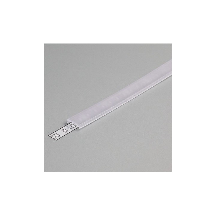 Miidex - Diffuseur Clip Profilé 15.4mm Transparent 1m pour bandeaux LED - Réf : 9855