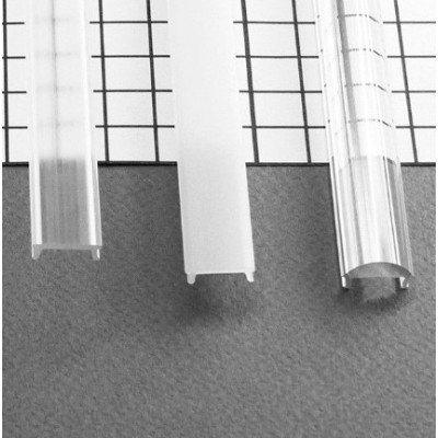 Miidex - Diffuseur Clip Profilé 17.6mm Blanc 1m pour bandeaux LED - Réf : 9895