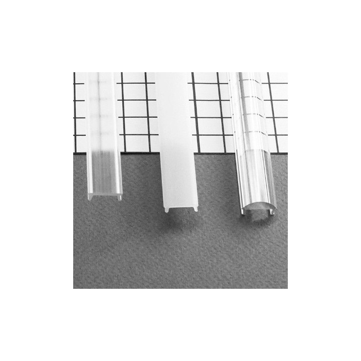 Miidex - Diffuseur Clip Profilé 17.6mm Blanc 1m pour bandeaux LED - Réf : 9895