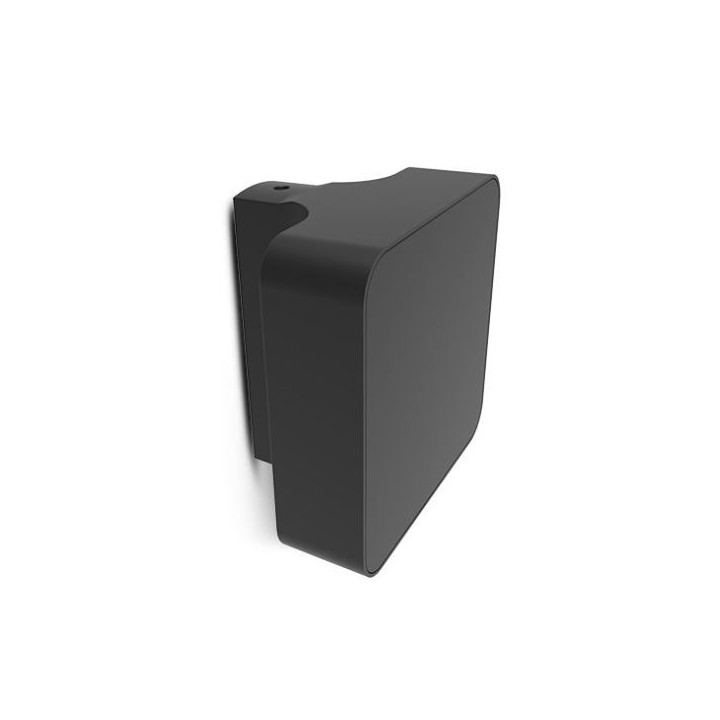 Miidex Lighting - Applique Murale LED carrée 10W 3000K Noir IP65 - Réf : 100807
