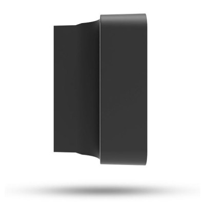 Miidex Lighting - Applique Murale LED carrée 10W 3000K Noir IP65 - Réf : 100807