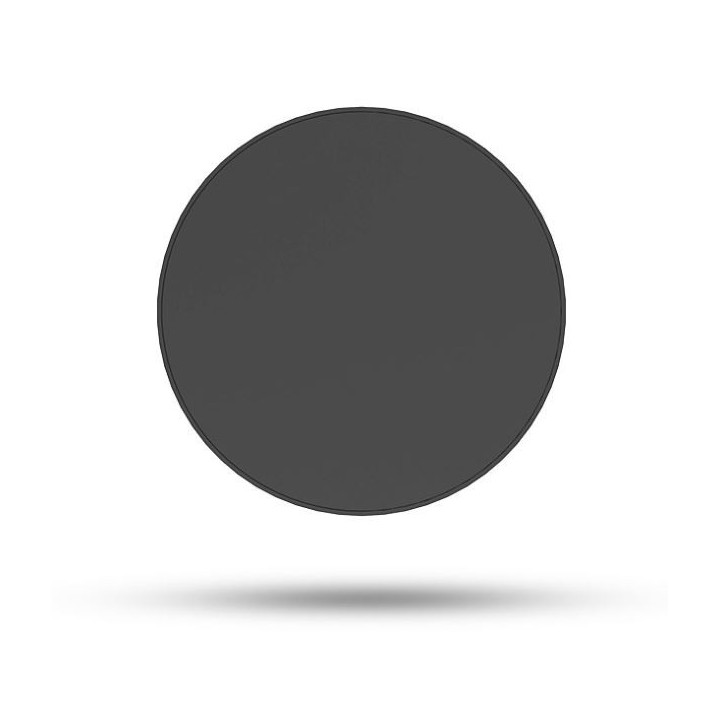Miidex Lighting - Applique Murale LED ronde 10W 3000K Noir IP655 - Réf : 100810