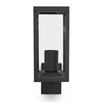 Miidex Lighting - Applique Murale E27 Gris Anthracite - Réf : 100483