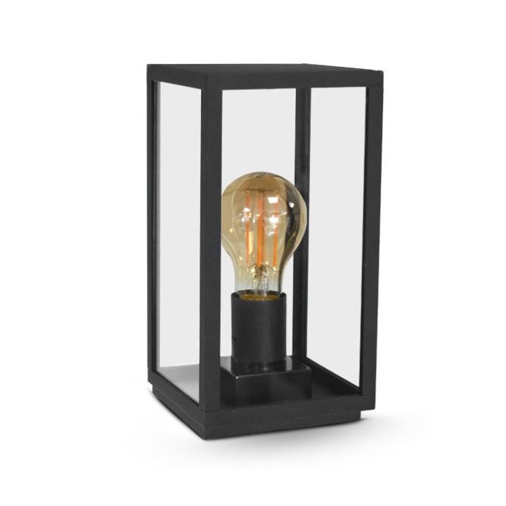 Miidex Lighting - Lanterne E27 Gris Anthracite - Réf : 100484