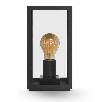 Miidex Lighting - Lanterne E27 Gris Anthracite - Réf : 100484