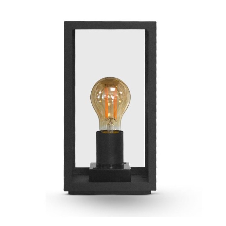Miidex Lighting - Lanterne E27 Gris Anthracite - Réf : 100484