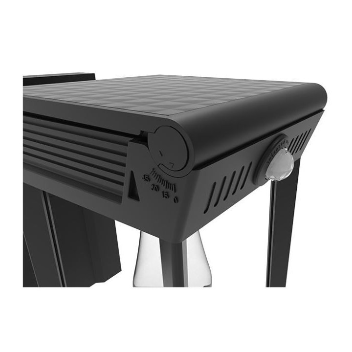 Miidex Lighting - Applique Murale Noir Solaire + Détecteur IR + Ampoule E27 - Réf : 100817