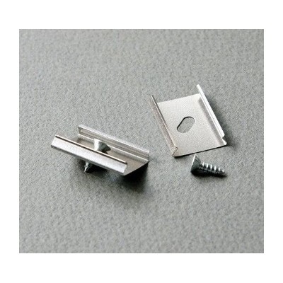 Miidex Lighting - Support de montage souple pour Profilé 14,4mm - Sachet de 2 - Réf : 9901