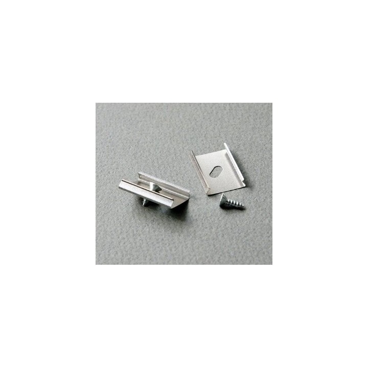 Miidex Lighting - Support de montage souple pour Profilé 14,4mm - Sachet de 2 - Réf : 9901