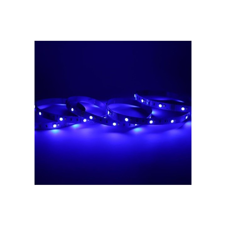 Miidex Lighting - Bandeau LED RGB+6000K - 5m - 60 LED/m - 9W/m - IP67 - 24V - Réf : 100433