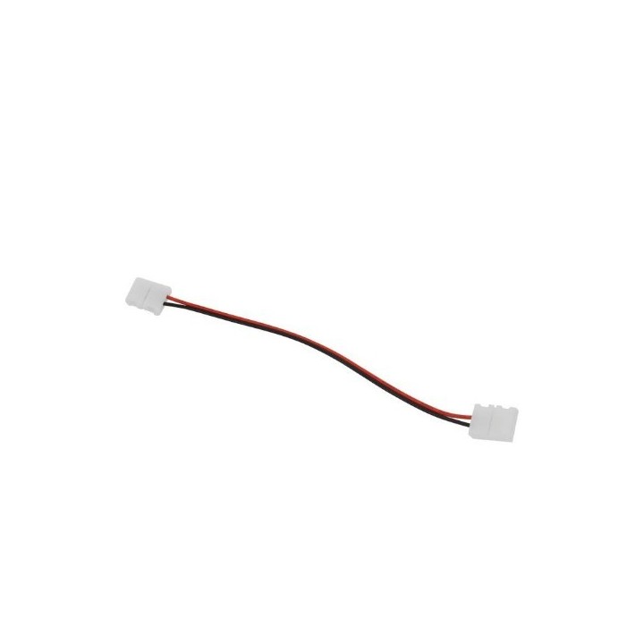 Miidex Lighting - Câble Double Connecteur Monocolor IP20 pour bandeaux LED 10 mm - Réf : 100877