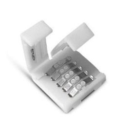 Miidex Lighting - Connecteur Rapide RGB+W IP20 pour bandeaux LED 10 mm - Réf : 100897