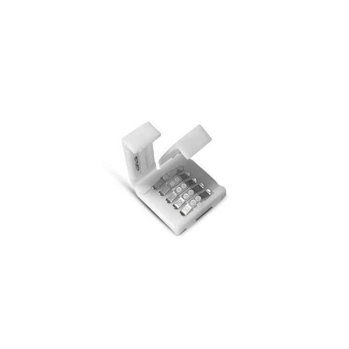 Miidex Lighting - Connecteur Rapide RGB+W IP20 pour bandeaux LED 10 mm - Réf : 100897