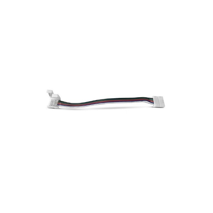 Miidex Lighting - Câble Double Connecteur RGB+W IP20 pour bandeaux LED 12 mm - Réf : 100879