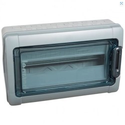 Legrand - Coffret Plexo étanche - IP65 - IK09 - 1x18 modules avec borniers de Terre et de Neutre - Réf : 601835