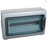 Legrand - Coffret Plexo étanche - IP65 - IK09 - 1x18 modules avec borniers de Terre et de Neutre - Réf : 601835