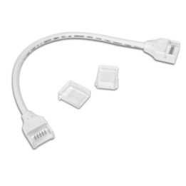 Miidex Lighting - Câble Double Connecteur Rapide RGB+W pour bandeaux LED IP67 12mm - Réf : 100462