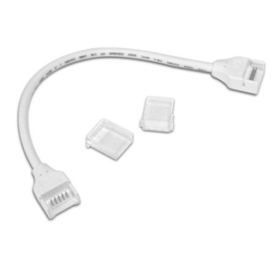 Miidex Lighting - Câble Double Connecteur Rapide RGB+W pour bandeaux LED IP67 12mm - Réf : 100462