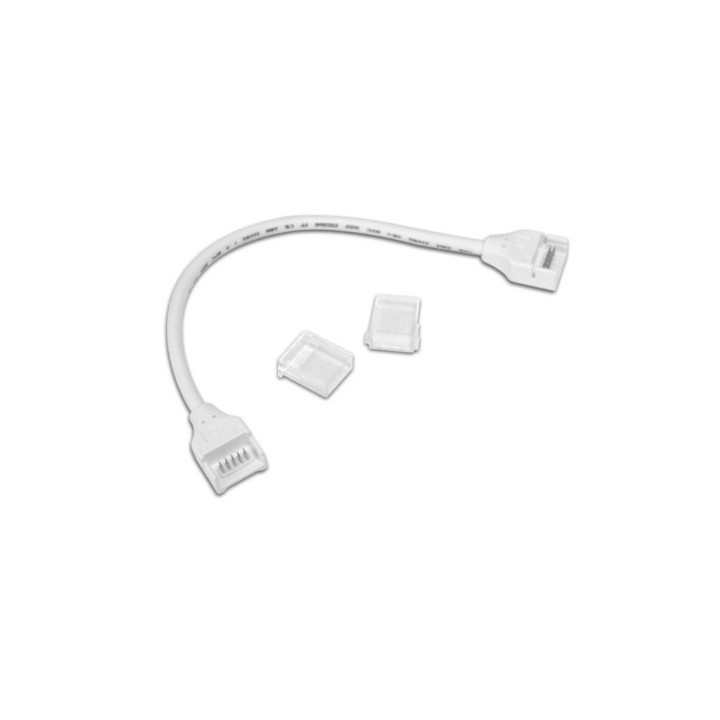 Miidex Lighting - Câble Double Connecteur Rapide RGB+W pour bandeaux LED IP67 12mm - Réf : 100462