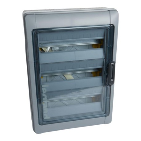 Legrand - Coffret étanche Plexo IP65 3x18 modules avec bornier - Réf : 601947