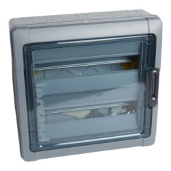 Legrand - Coffret étanche Plexo3 IP65 2x18 modules avec bornier - Réf : 601946