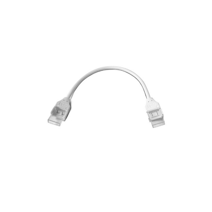 Miidex Lighting - Câble Double Connecteur Rapide Monocolor IP67 pour bandeaux LED COB - Réf : 100875